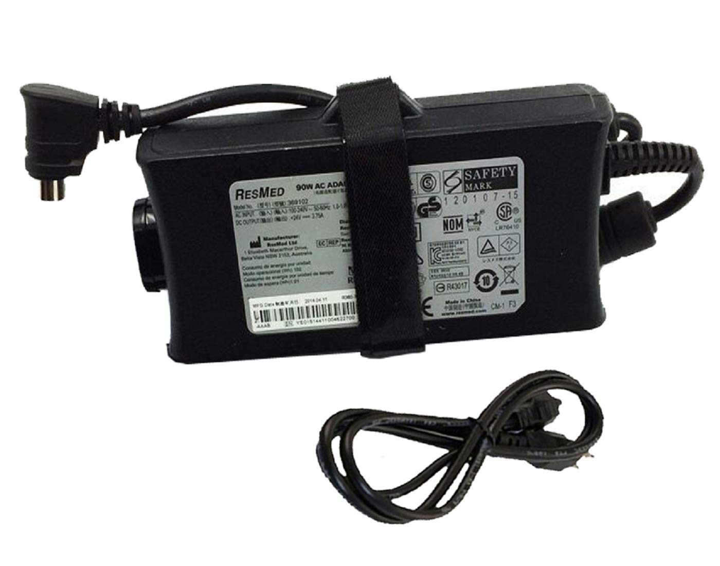 New ResMed 369102 24V 3.75A 90W AC ADAPTER FOR RESMED CPAP R360-7213